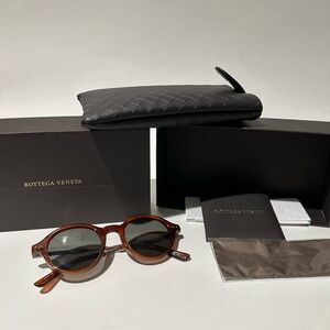 Bottega Veneta Warm Brown Sunglasses